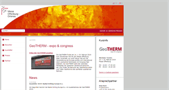 Desktop Screenshot of geotherm-offenburg.de